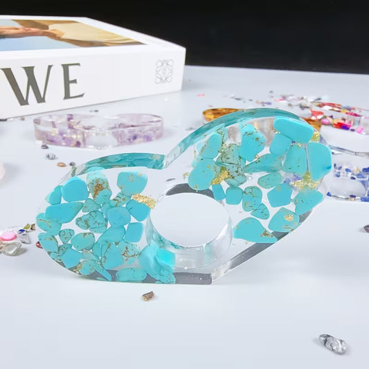 Heart Shaped Stone Thumb Book Holder
