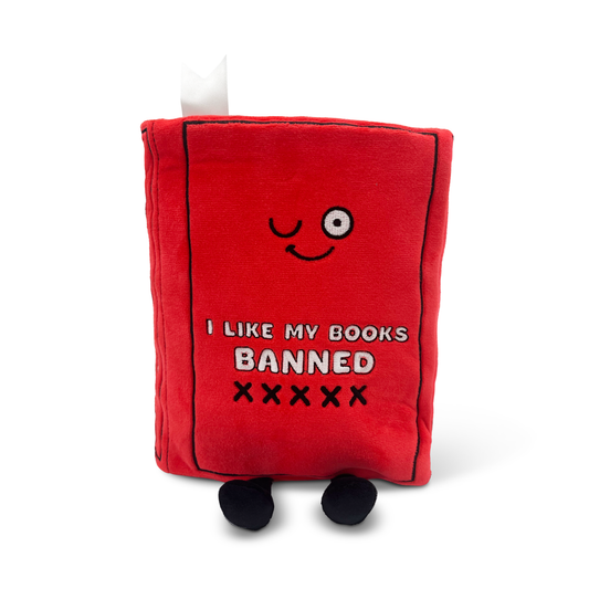 Punchkins "I Like My Books Banned" Book Toy