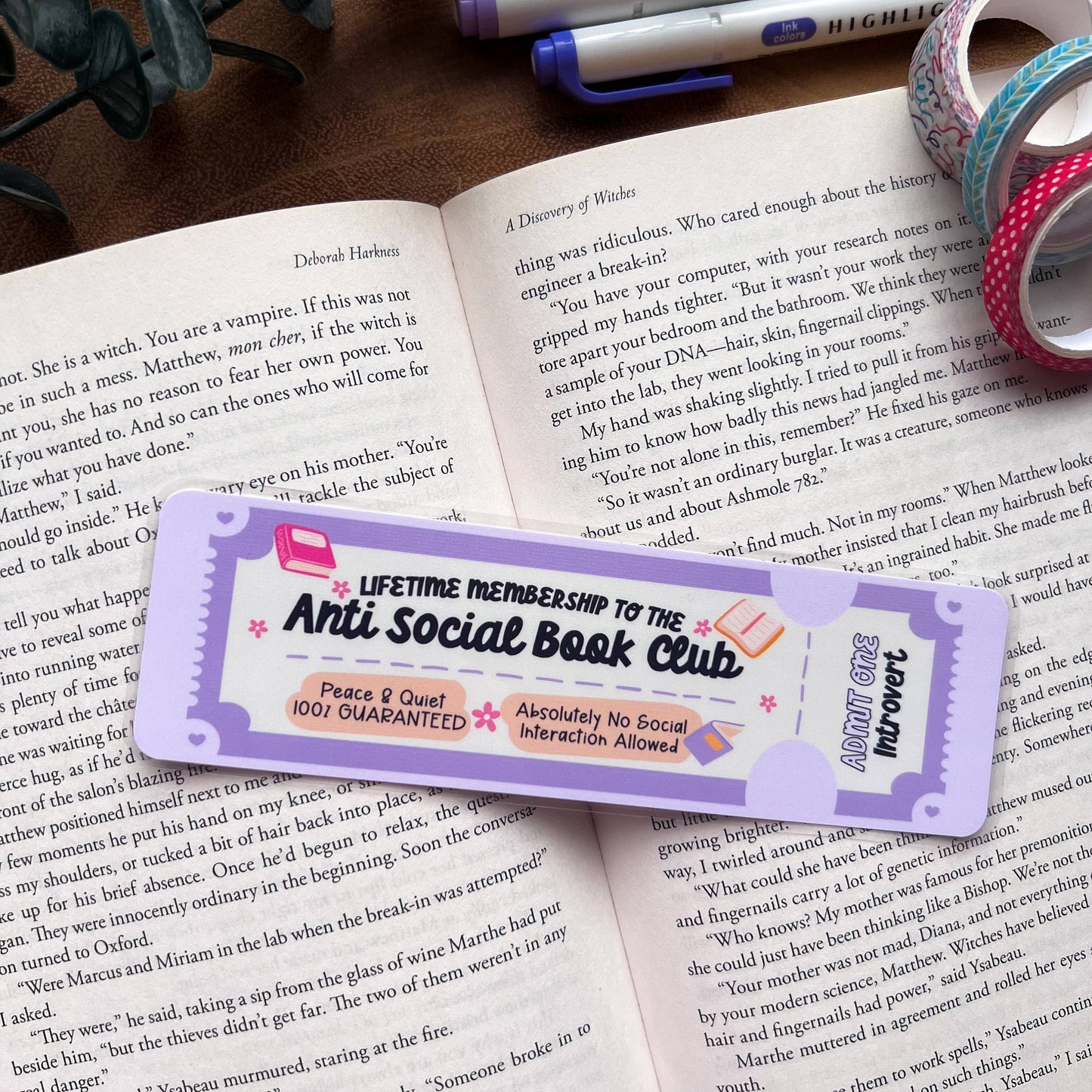 Trope Ticket Bookmarks