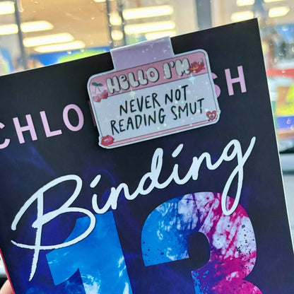 Never Not Reading Smut Magnetic Bookmark