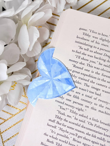 3D Printed Heart Bookmark