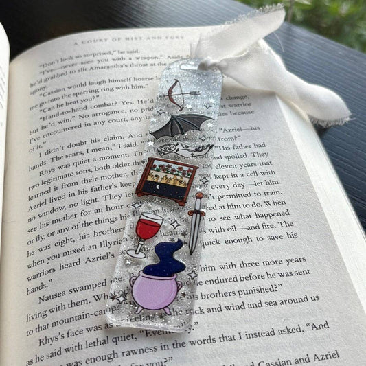 ACOTAR Symbols Acrylic Bookmark