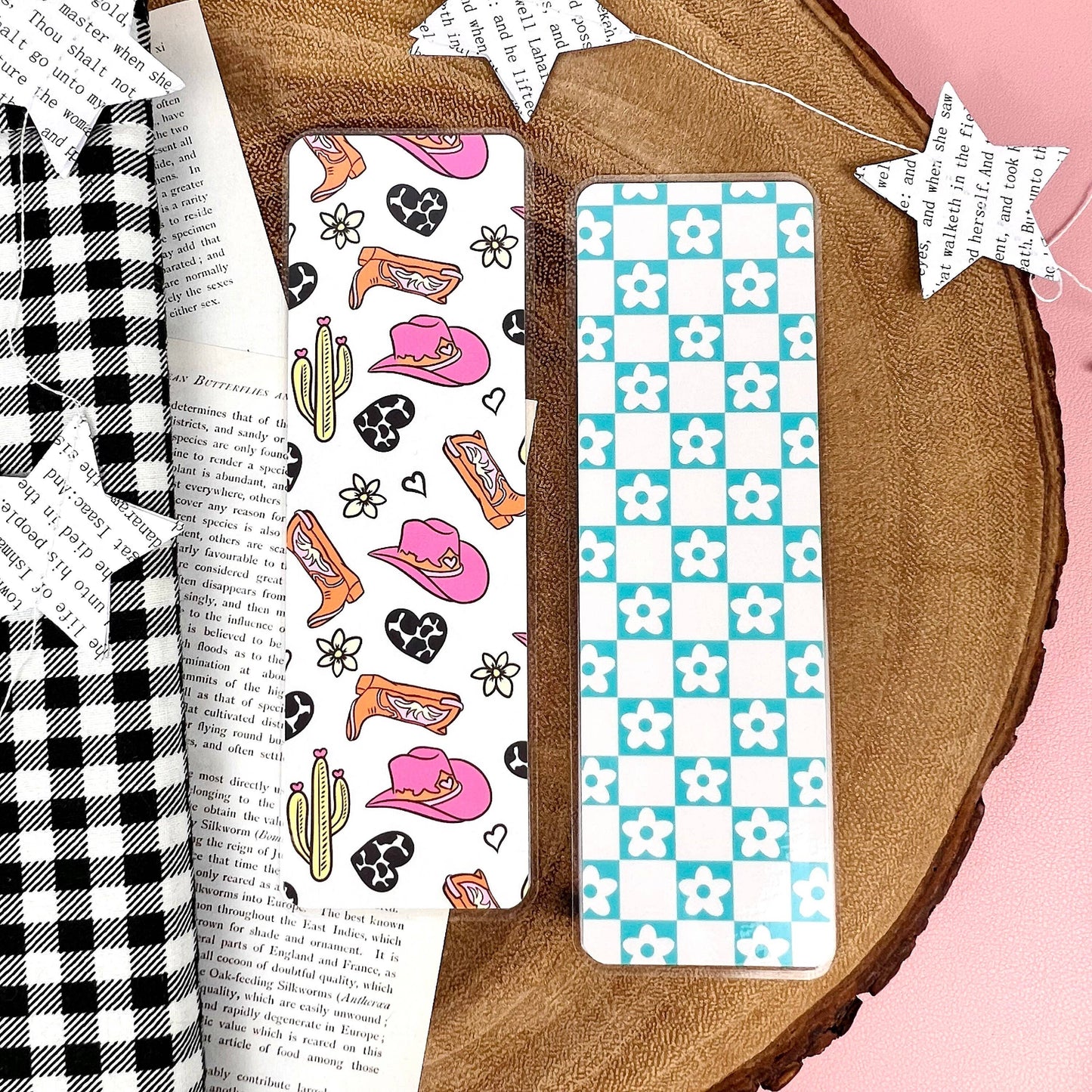 Cowgirl Retro Fun Bookmarks