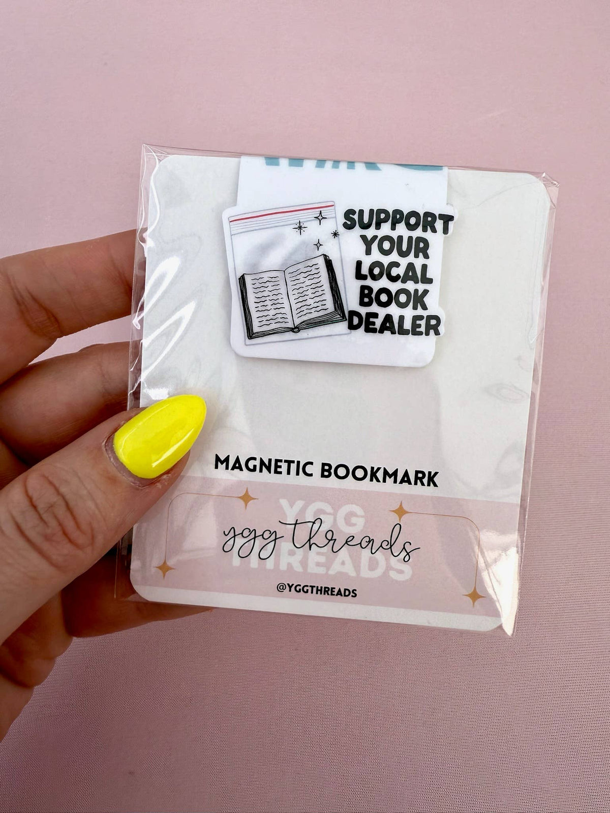 Support Your Local Book Dealer | Magnetic Bookmark