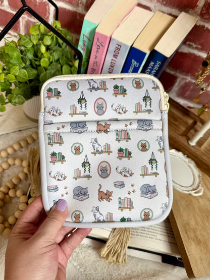 Reading Cat Kindle Sleeve