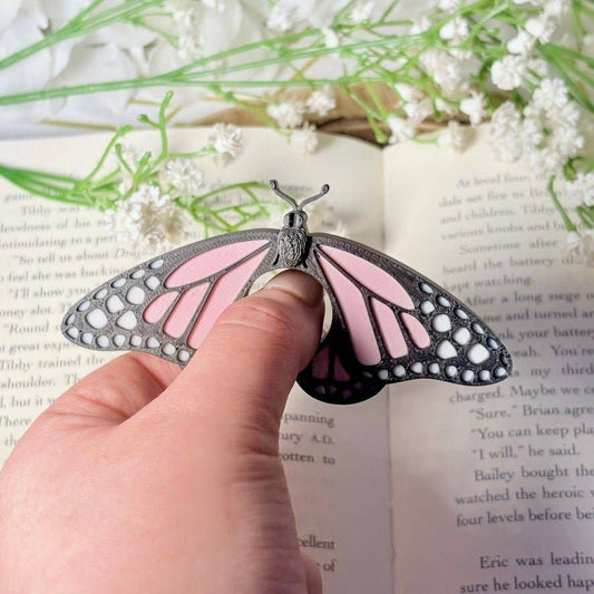 Butterfly 3d Printed Thumb Book Holder