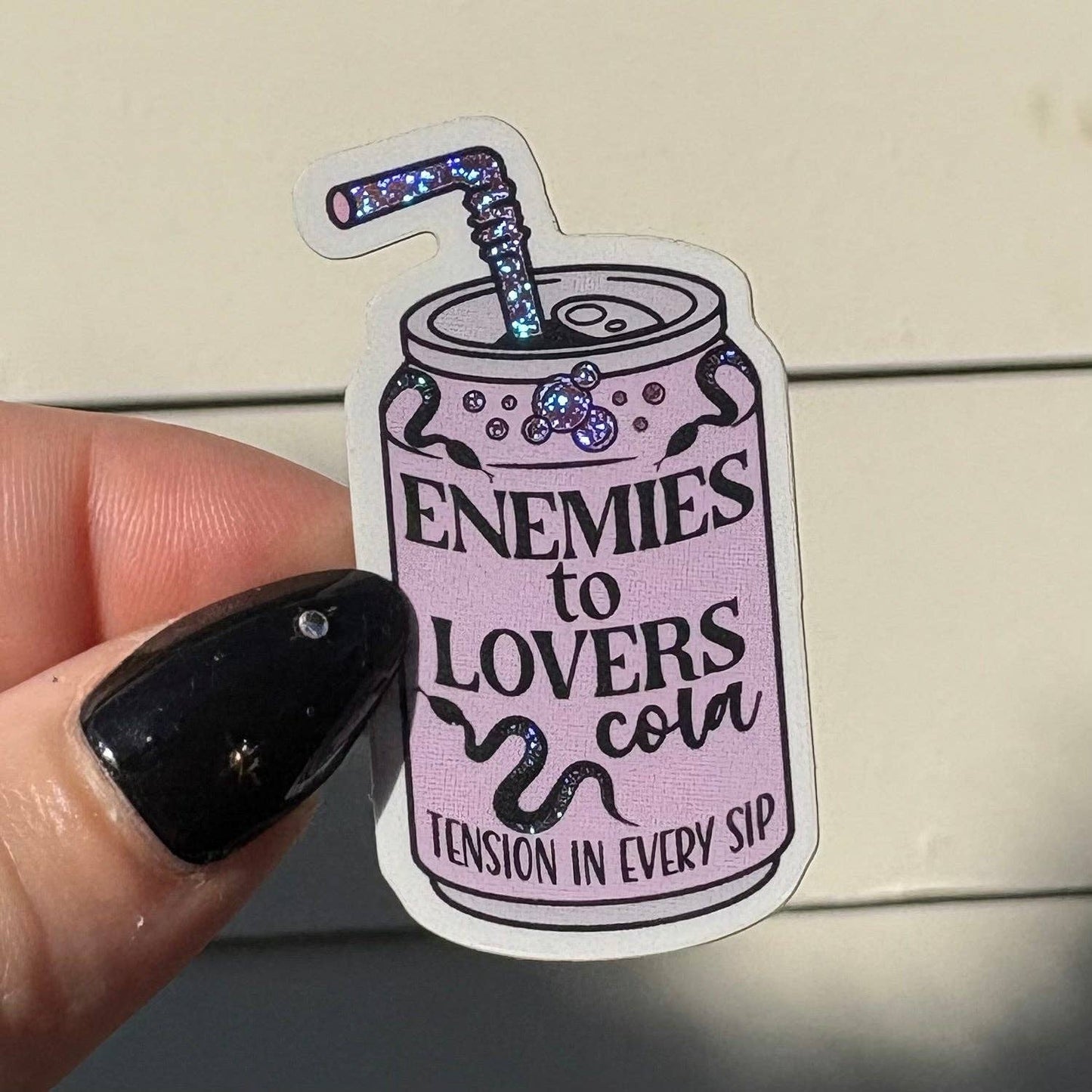 Bookish Soda Tropes Stickers