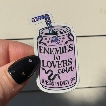 Bookish Soda Tropes Stickers