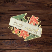 Bookish Enamel Pin