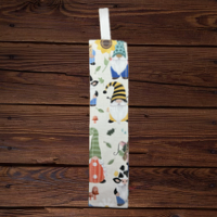 Gnome Fabric Bookmark
