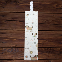 Dog Fabric Bookmark