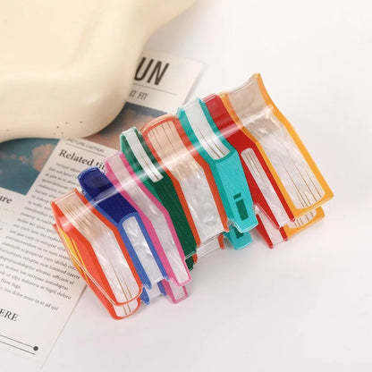 Stacked Books Hair Clip