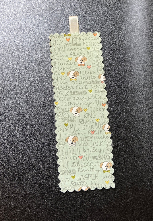 Doggo Fabric Bookmark