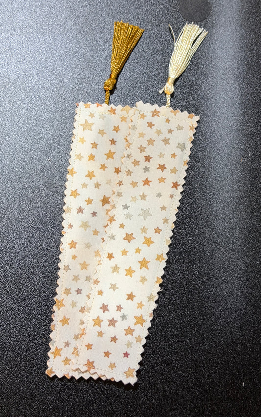Amongst the Stars Fabric Bookmark