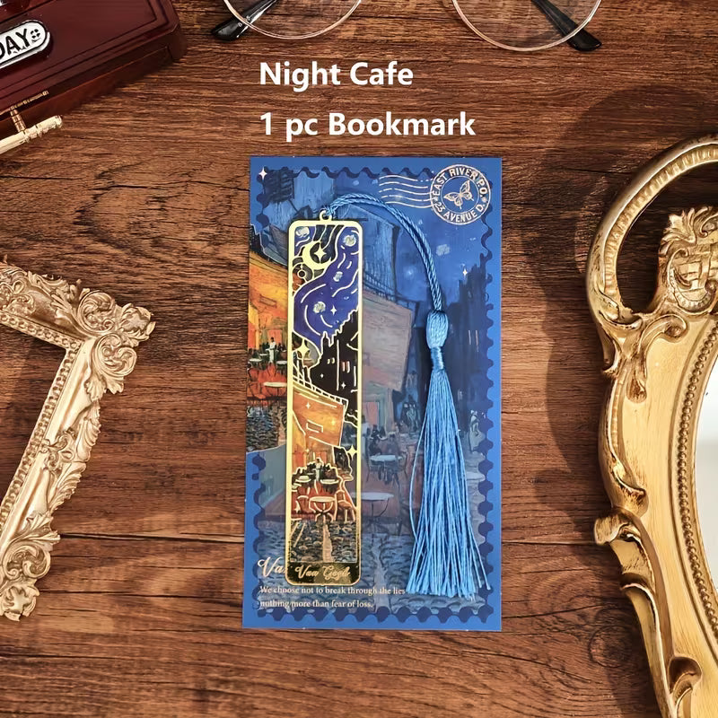 Van Gogh Inspired Metal Bookmarks