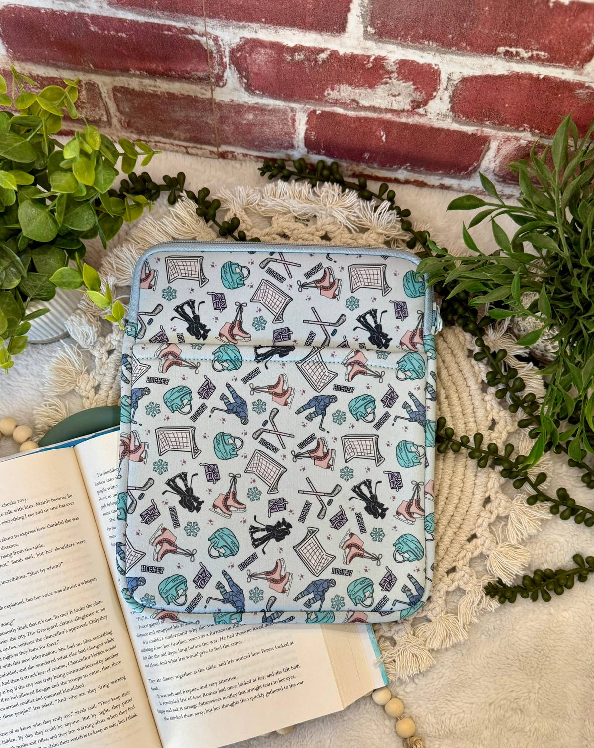Hockey Book Sleeve