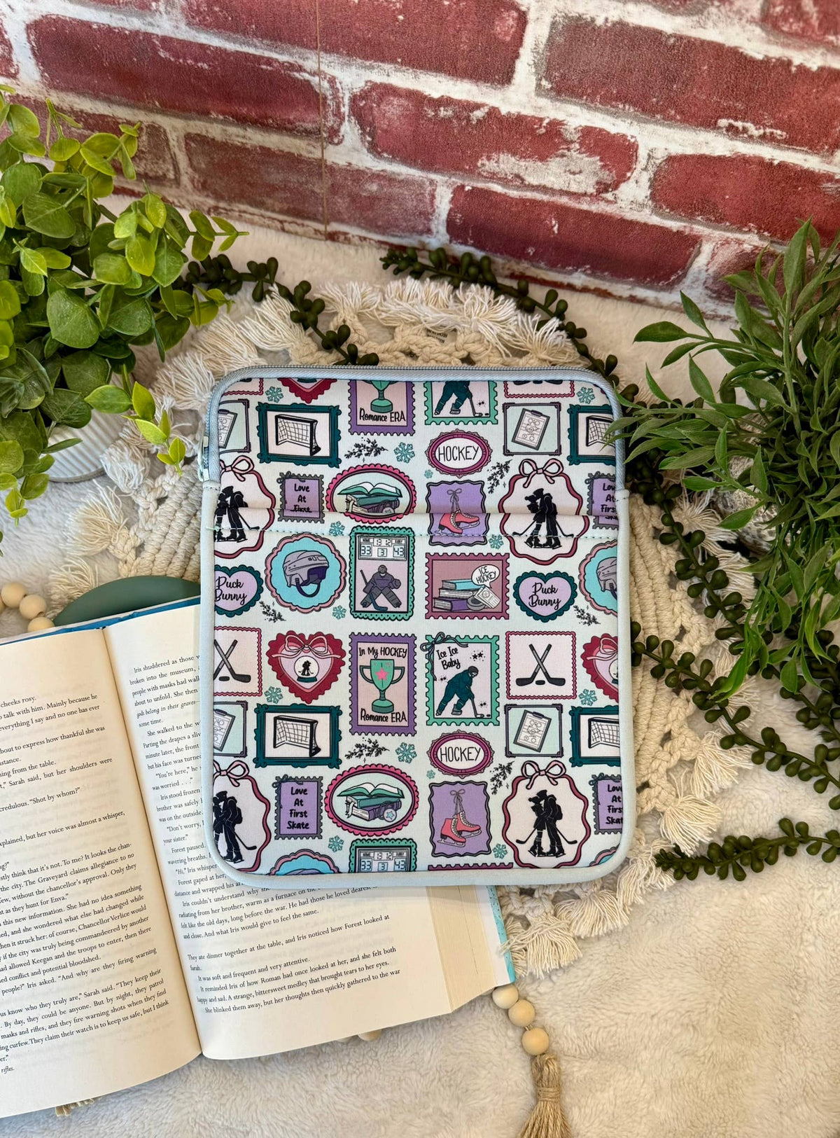 Hockey Book Sleeve