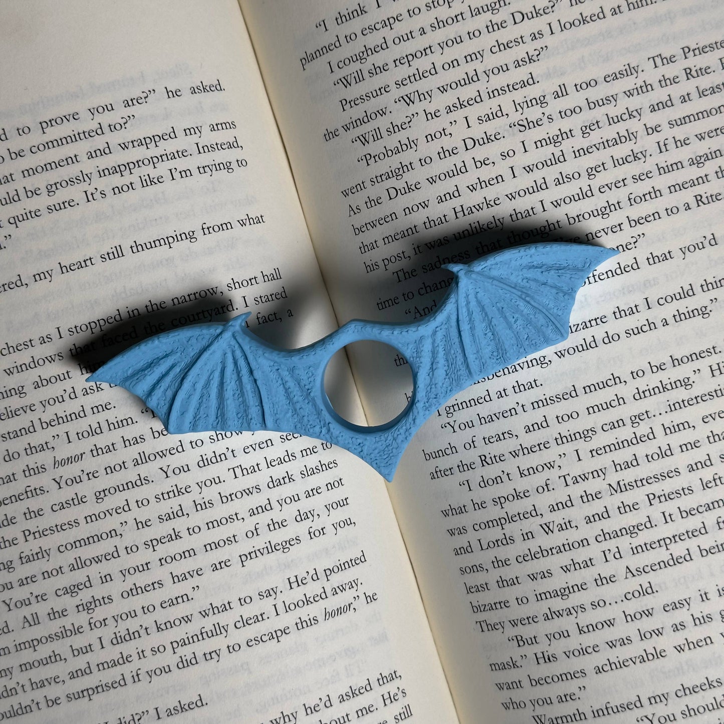 Bat Wing Thumb Page Holder | Book Accessory